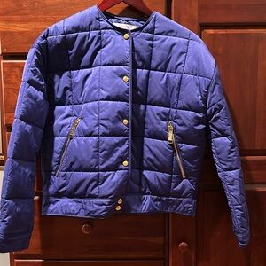 Rebecca Minkoff  jacket with gold metal accents women’s size small NWT